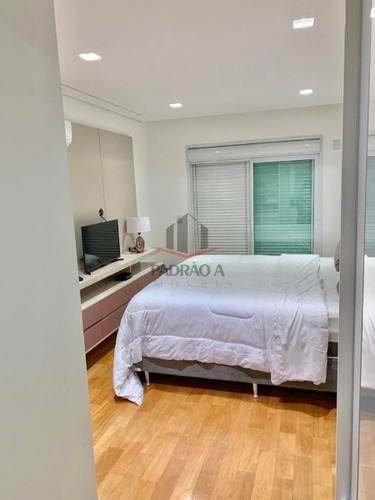 Imagem 13 de 27 de Apartamento Em Condomínio Padrão Para Venda No Bairro Jardim Anália Franco, 03 Dorm, 03 Suítes, 04 Vagas, 180,00 M², Lindo Apartamento, Decoração Recentemente Finalizada. - 1807