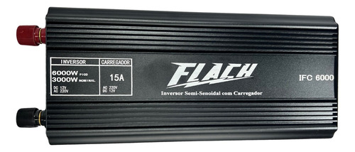 Inversor Carregador 12/220v 15a Ifc6000-1 - Flach