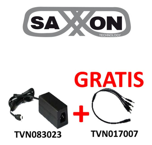 Saxxon  Psu1204epaq2 - Fuente De Poder Regulada + Gratis Div