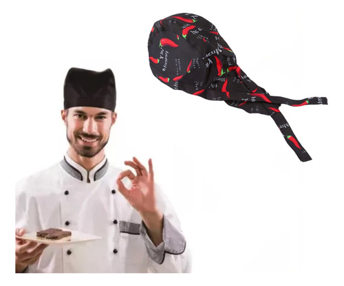 Gorros Para Chef, Cocinera, Mesero Algodón