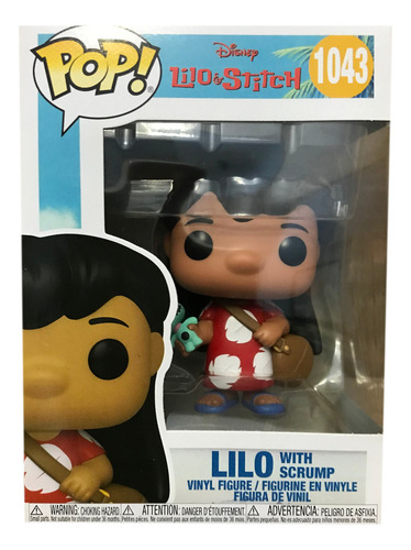 Funko Pop Disney Lilo Y Stitch Lilo With Scrump 1043