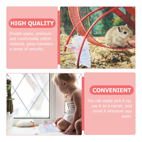 Saco De Dormir Para Hámster, Cálido, Para Animales Pequeños,