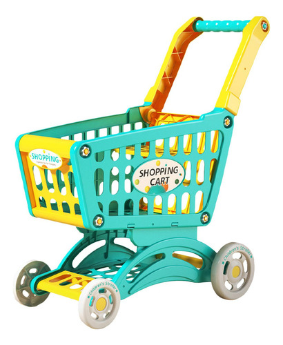 Xd Carrito De Compras De Supermercado Para Niños, Verde