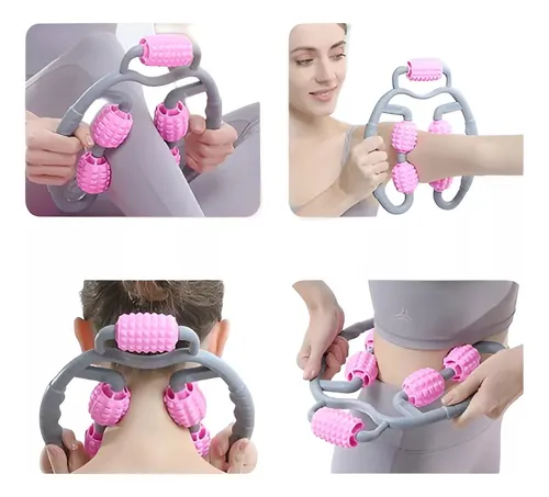 comprar  Masajeador  Corporal 360° Muscular Con Rodillos Ergonómicos