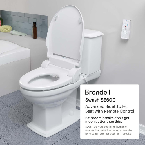 Brondell Swash Se600 - Asiento De Inodoro Con Bidé