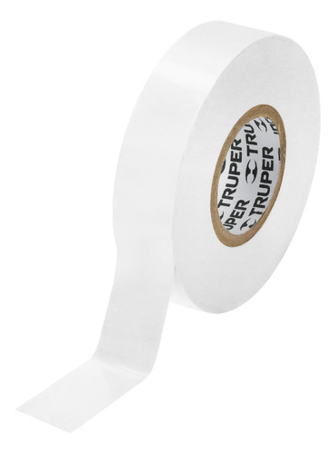Cinta De Aislar Blanca Pvc 18 M X 19 Mm Truper 12506