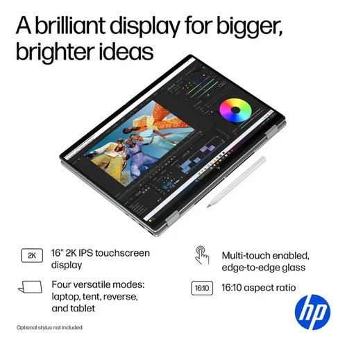 Hp Omnibook X Flip Copilot 16 2k Touch Ryzen Ai 7 24gb 1tb