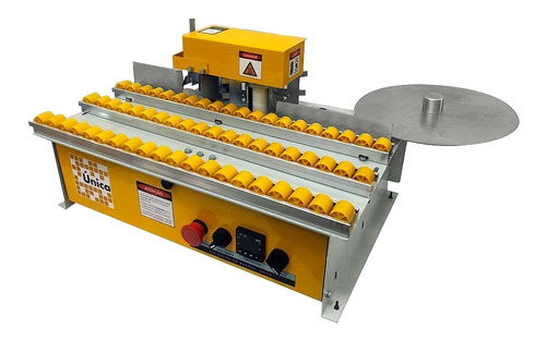 Imagem 1 de 10 de Coladeira De Borda Compacta Mesa Roletada 220v Única Cp50