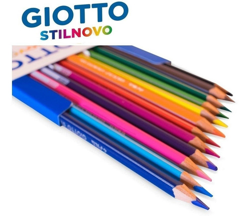 Imagen 3 de 6 de Lapices De Color Giotto X36 Stilnovo Casa Dorita