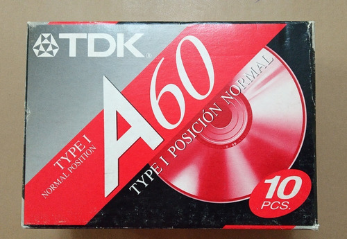 Cassette Tdk A60 Nuevos De Paquete