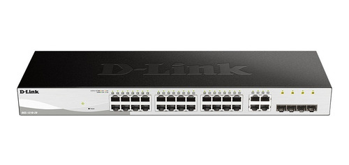 Switch Gigabit 28 Puertos 4sfp Capa 2, D-link Dgs-1210-28