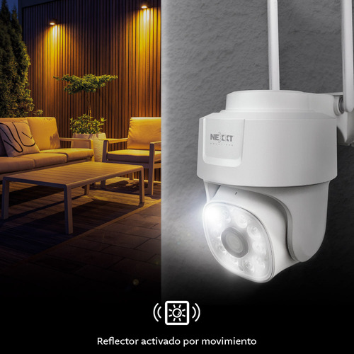 Cámara Inteligente Wi-fi Ptz Exterior 5mp 2k+ Nexxt Nhc-op10