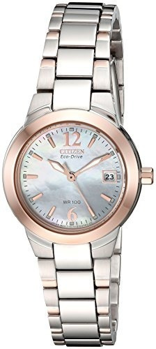 Reloj Ecologico Citizen Para Mujeres Con Fecha Ew167652d