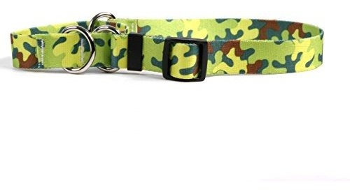 Collar Martingale Para Perros, Camuflaje Neón, Grande 27 