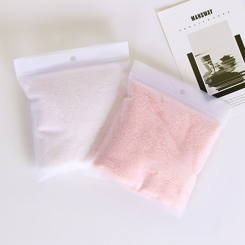 Toalla Facial Pequeña De Microfibra Rosa Superabsorbente Par