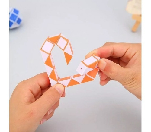 Imagen 5 de 6 de Cubo Magico Tipo Rubik Magic Snake Serpiente Movediza