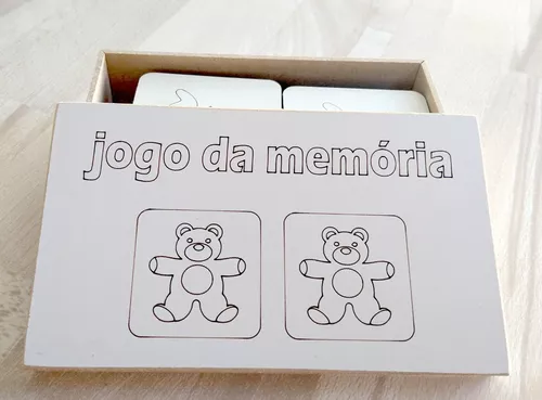 Jogo da Memória Roblox em MDF