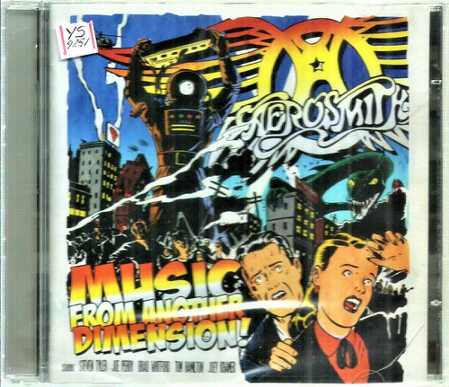 Cd / Aerosmith = Music From Another Dimension (lacrado)