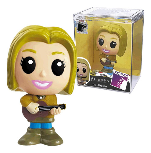 Fandom Box Pop Boneco Colecionável Friends Phoebe Com Violão