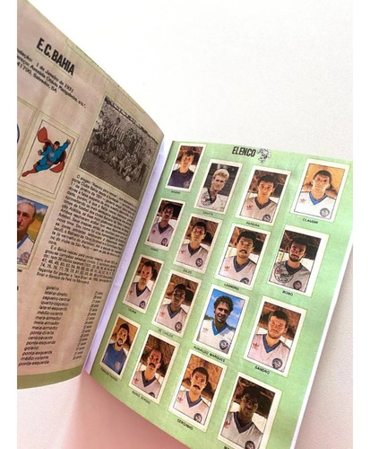 Álbum Figurin Copa União 1987 Flamengo Sport Meio Ofício Rep