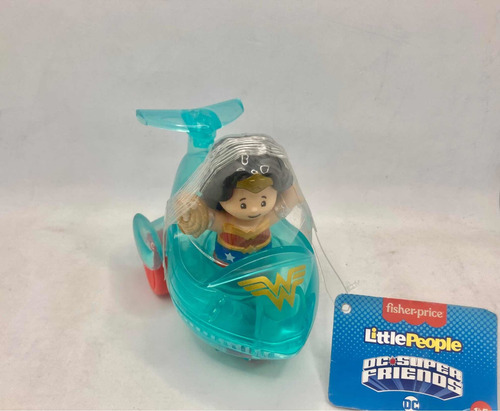 Kit 3 Little People Batman Guason Wonder Woman Dc Friends