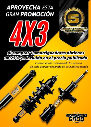 Kit Amortiguador Sonora 1500 2000-2006 Grob