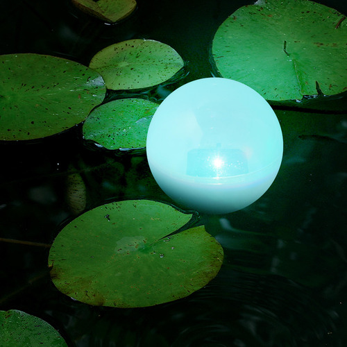 Lámpara De Piscina Flotante Solar Con Forma De Bola De Luz L