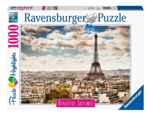 Puzzle   Paris 1000 Piezas-ravensburger