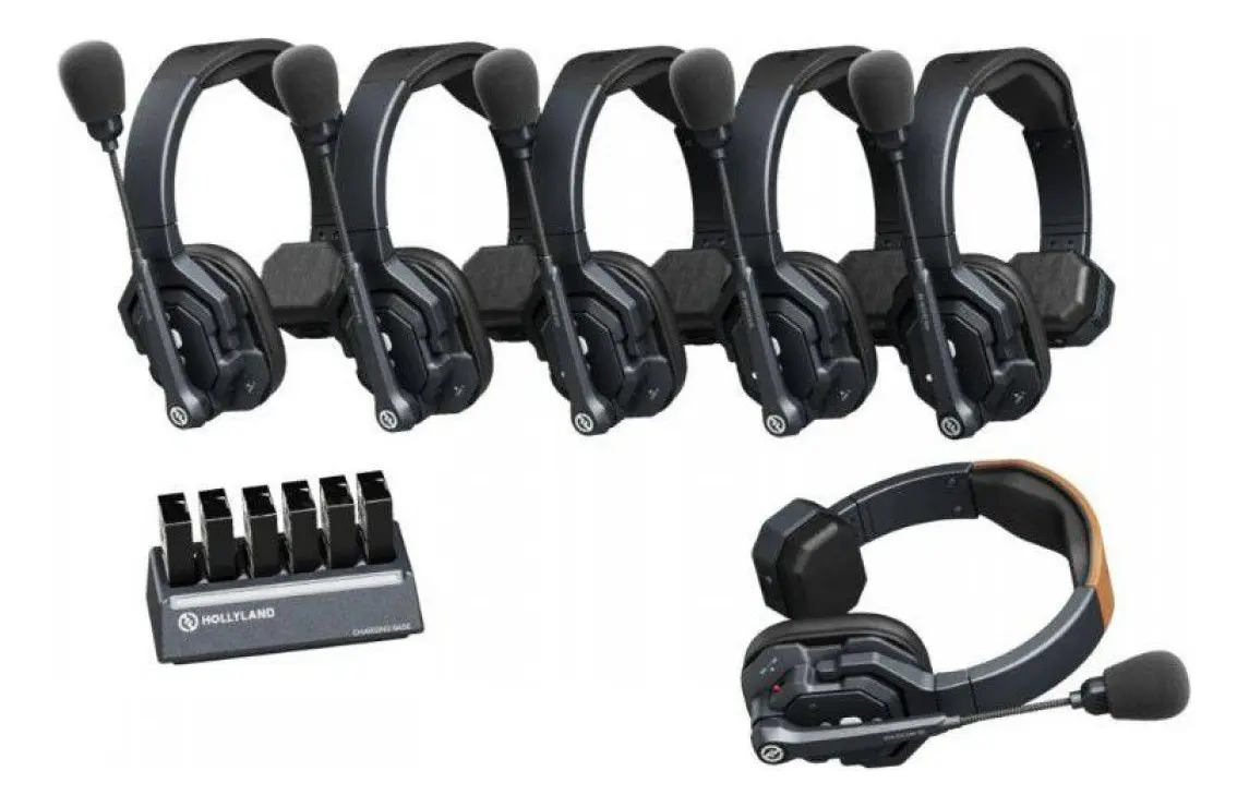 Sistema Intercom Hollyland Solidcom Se - 6 Comunicadores