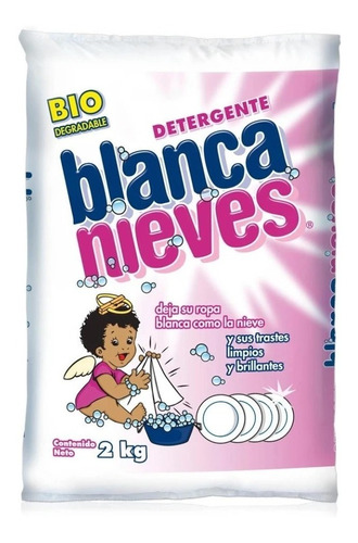 Detergente Blanca Nieves De 2 Kilos