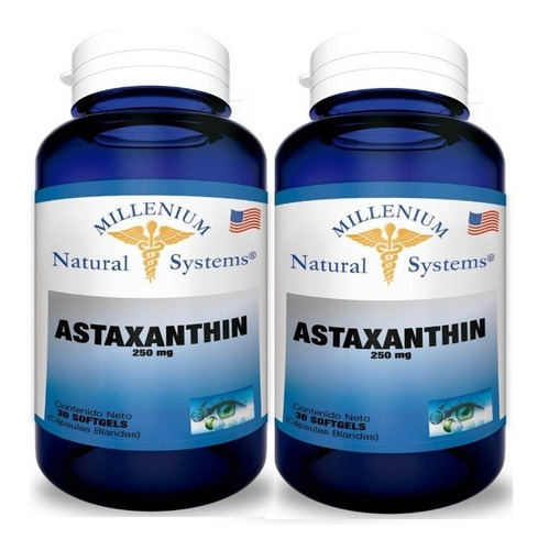 X2 Astaxantina 250 Mg X 30 Soft - Unidad a $5100