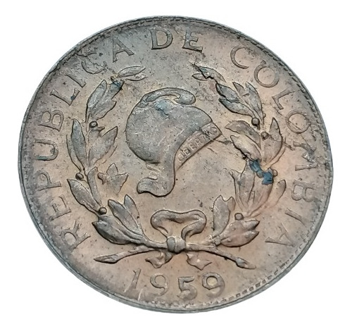 Colombia Moneda 1 Centavo 1959