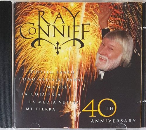 Cd Ray Conniff 40th Anniversary Impecável Original