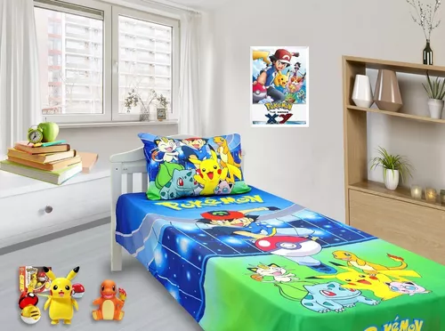 Kit Jogo de Quarto Infantil Cortina e Jogo Lençol Carros McQueen