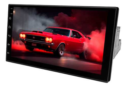 Multimidia Aikon Core Red 1din 9p 2/64gb Qled