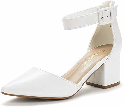 Dream Pairs Zapatos De Salón De Tacón Bajo Para Mujer