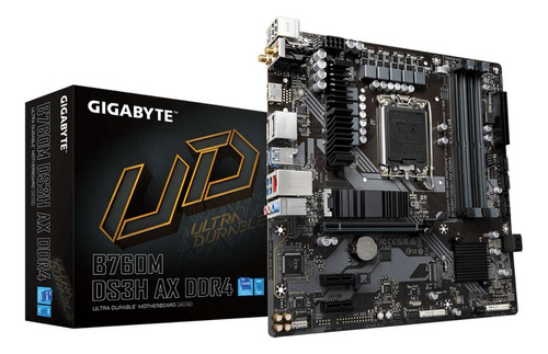 Motherboard Gigabyte B760m Ds3h Ax Wifi Ddr4 Lga 1700 Intel 