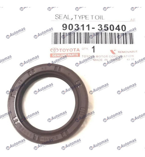 Retenedor Cigüeñal Del. Del. 32x46x6 Daihatsu Sirion 05-13