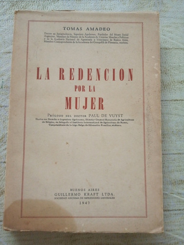 La Redención Por La Mujer, Tomas Amadeo