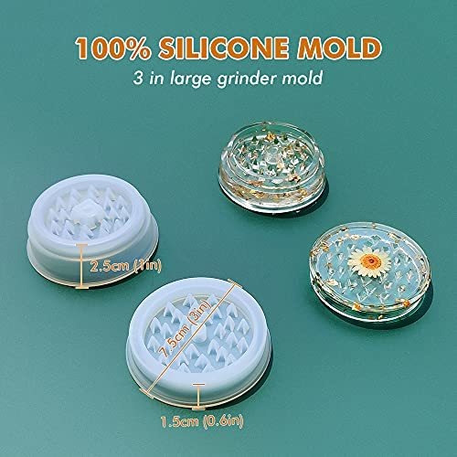 Moldes De Silicona Para Resina - Rolling Tray, Picador, Hold