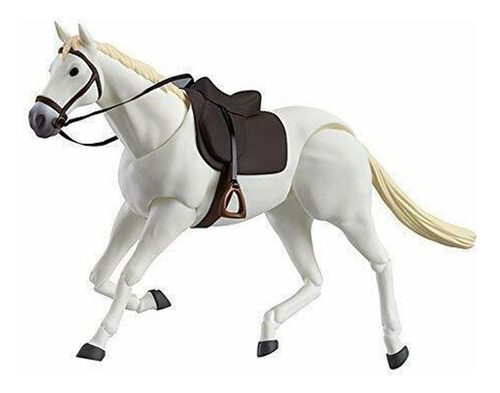 Figma 246b Horse Blanco Acción Figura Modelo Juguete Regalo