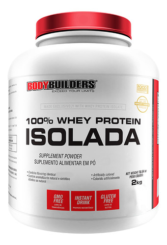 100% Whey Protein Isolada 2kg