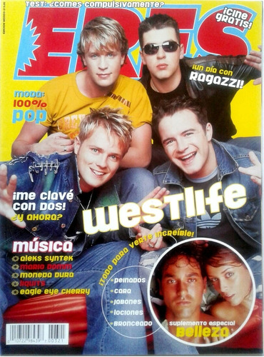 Eres Westlife Ragazzi Syntek Mario Domm Liquits Eagle Eye Ch