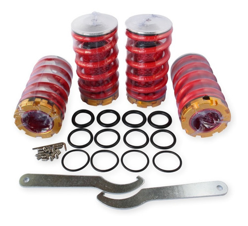 Kit Suspensión Regulable P/ Adaptar Mazda 98 Gr Frenos