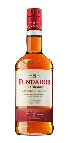 Pack De 6 Brandy Fundador Sherry Cask 700 Ml