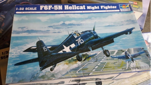 Trumpeter F6f-5n Hellcat Night Fighter 1 32