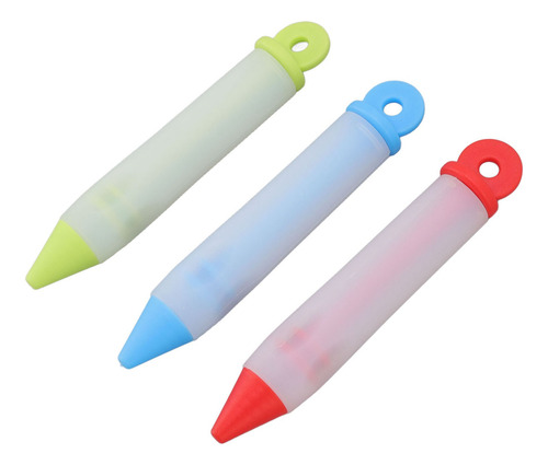Juego De 3 Bolígrafos Para Decoración De Tartas, De Silicona