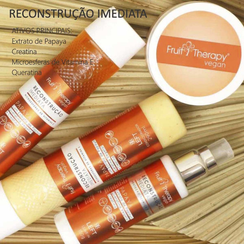 Shampoo E Condicionador Reconstrução Imediata Papaya Left