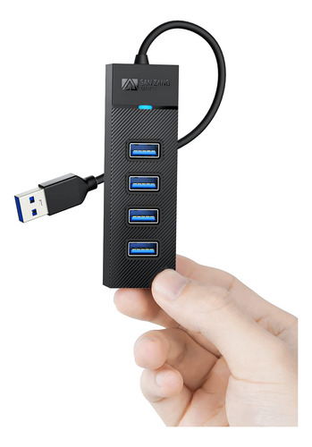 Hub Usb De 4 Puertos, Concentrador Usb 3.0, Divisor Usb De 5