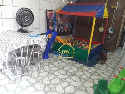 Imagem 15 de 17 de Sobrado À Venda, 167 M² Por R$ 1.010.000,00 - Boqueirão - Santos/sp - So0058